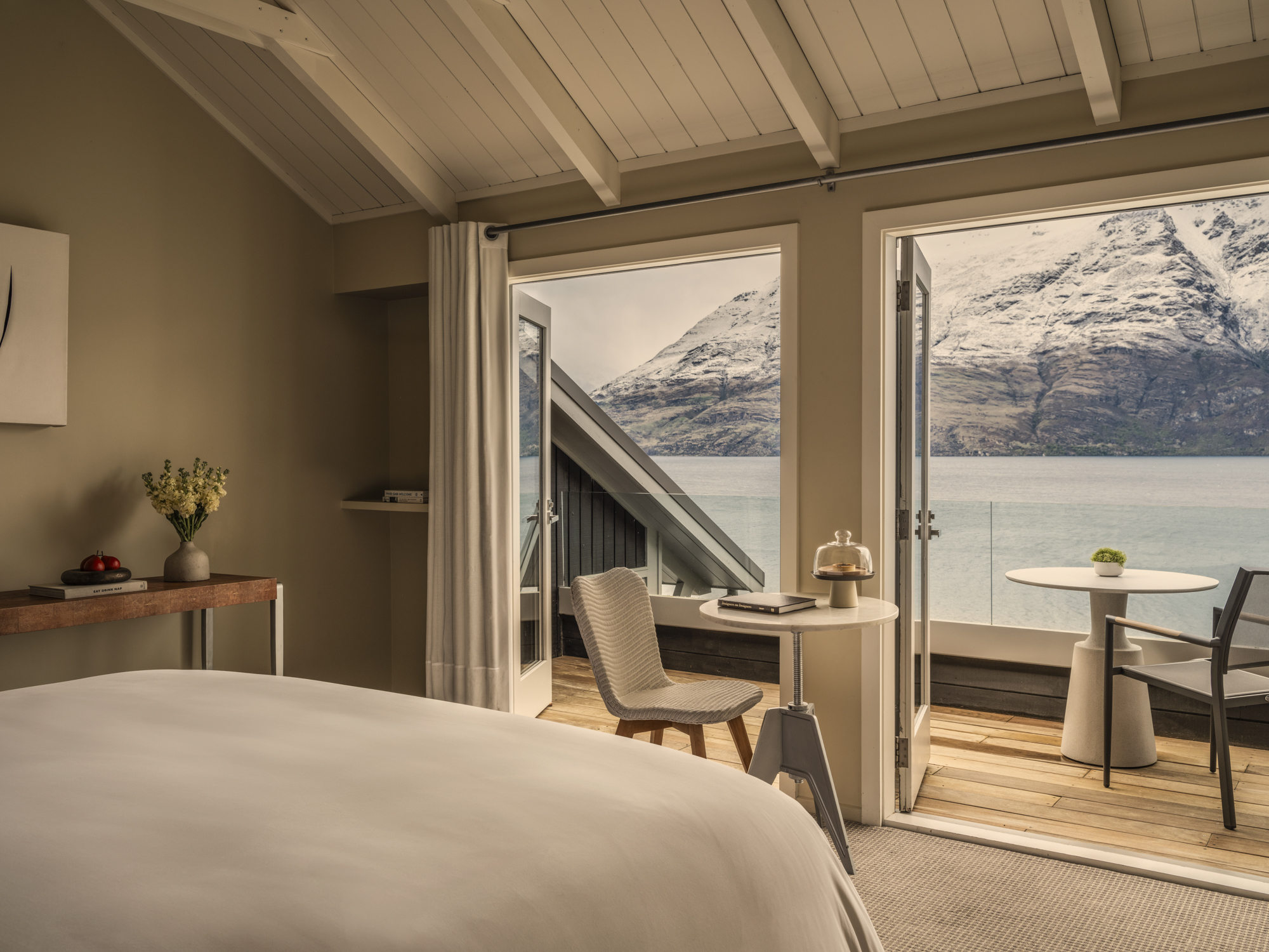 Image showcasing Lake View Deluxe Room | Rosewood Matakauri
